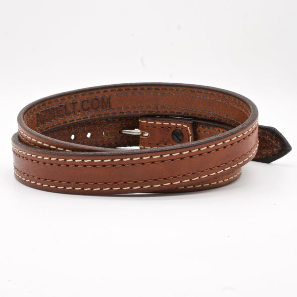 The MANHATTAN NARROW 1.25 Leather Belt