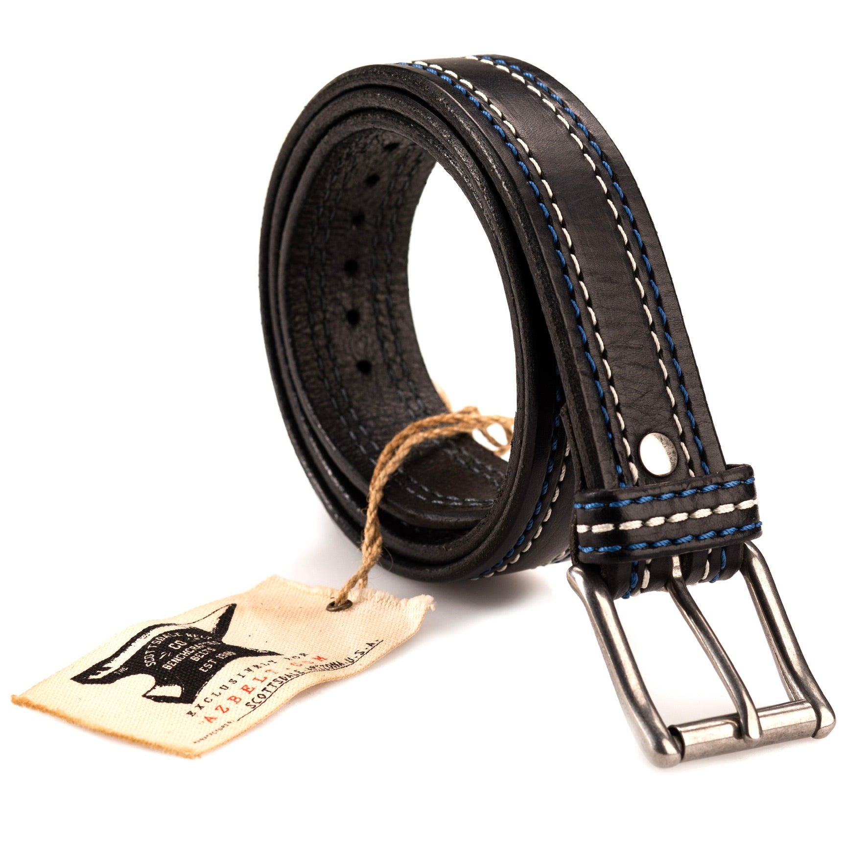 The GT500 Leather Belt with Stainless Steel | Scottsdale