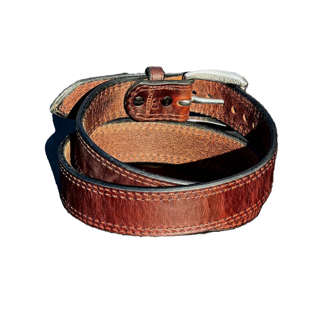 MAHOGANY OAK SELECT 1.5 Limited Edition Leather Belt
