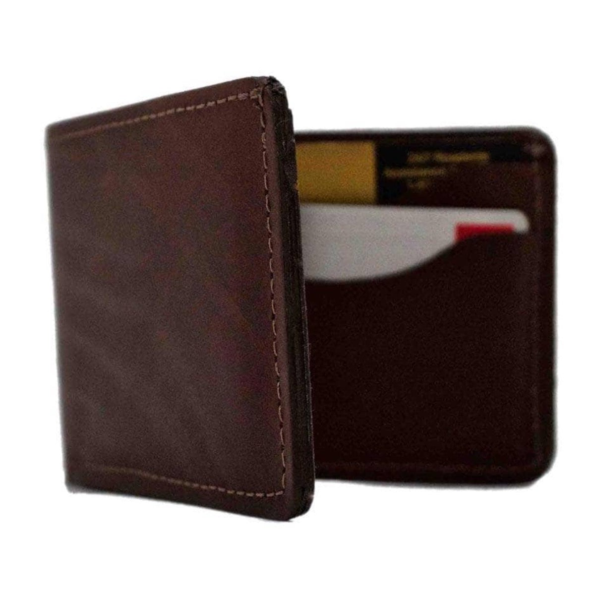 Minimalist Handmade Short Veg-tan Leather Wallet – SOLATK