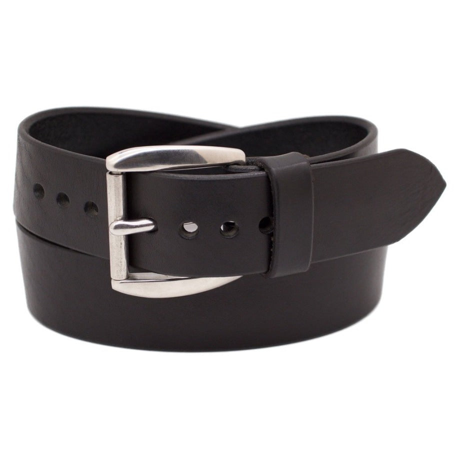CLASSIC WIDE BLACK Leather Belt Scottsdale Belt Co