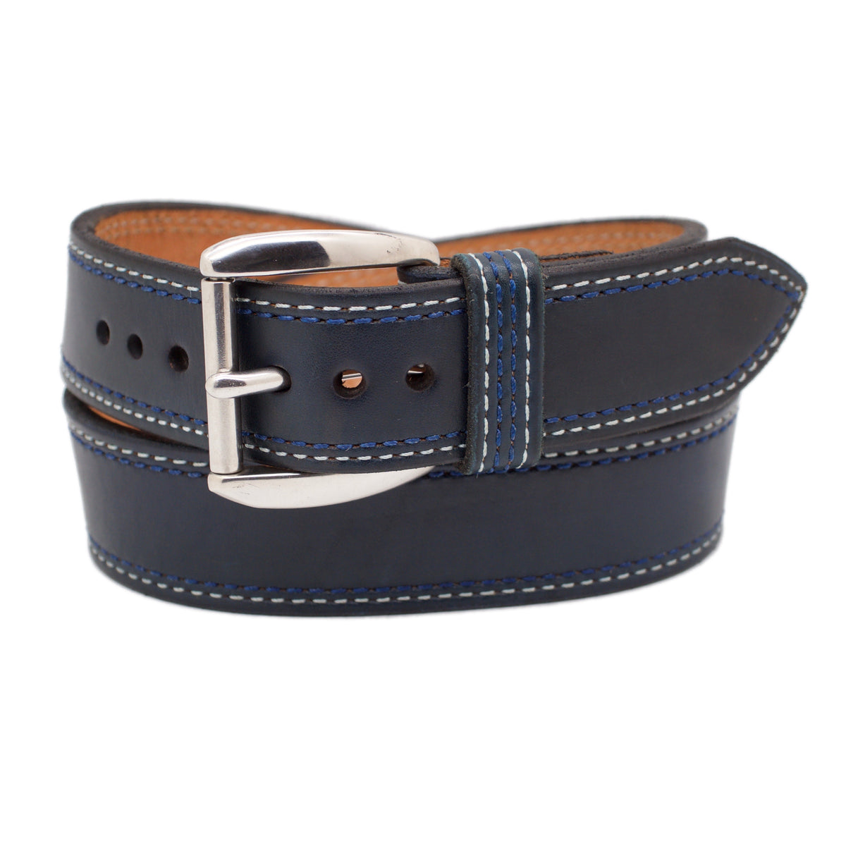 The BLUEBERRY HILL WIDE 1.75 Leather Belt