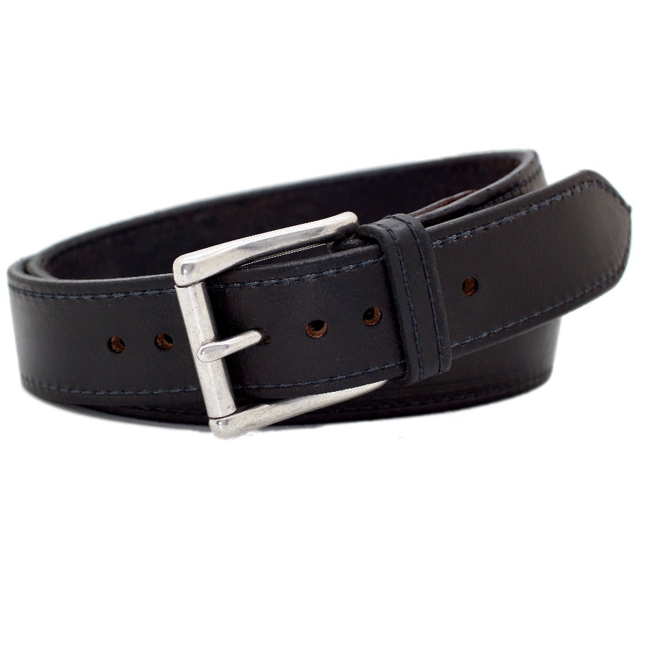 Front Side of The Nitro Express Leather Gun Belt with Kevlar® Thread and Stainless Steel buckle
