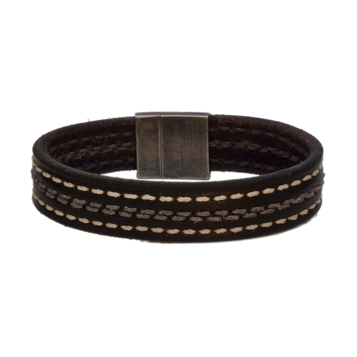 The Remington Bespoke Leather Bracelet