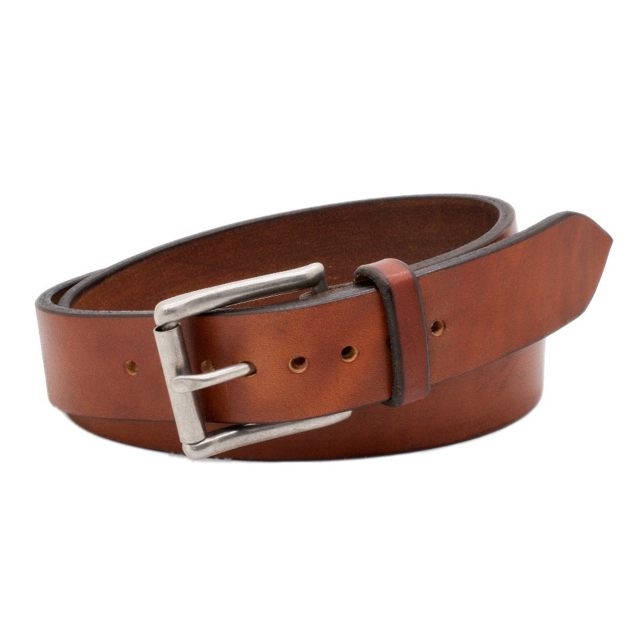 Adjustable Leather Belt, No. 4 - USA Made